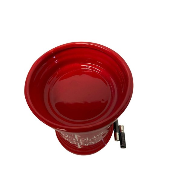 Illumination Fragrance Warmer Diffuser Candle Warmers Red 10" x 9" x 9" - Picture 2 of 12